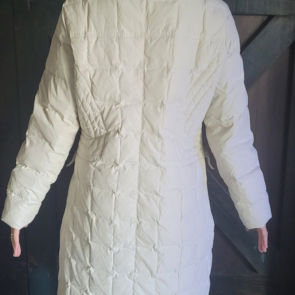 XOXO Women's Off-White Puffer Coat - Picture 2 of 10